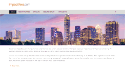 Desktop Screenshot of impactfees.com